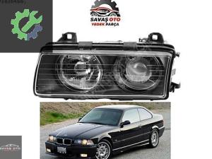BMW E36 ÖN FAR SAĞ SOL SİYAH MERCEKLİ 1991+ ADET