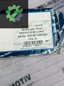 BMW 3 Serisi Ön Fren Diski 3155213020 çıkma parça