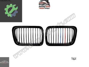 BMW E46 ÖN PANJUR IZGARA M RENKLİ 1998 1999 2000 2001