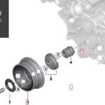 BMW E60 E65 N62 ÇIKMA KRANK KASNAĞI 11237568345 7568345