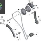 BMW E60 E65 N62 ÇIKMA VANOS DİŞLİSİ 7506775 7534718