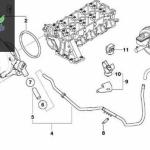 BMW E60 E87 E90 M47 ÇIKMA FREN VAKUM POMPASI 11667791232 7791232