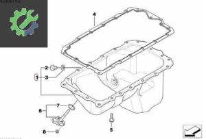 BMW E87 E90 N43 N45 N46 ÇIKMA KARTER 7568566