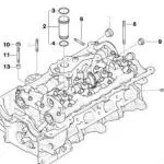 BMW E87 E90 N46 ÇIKMA SİLİNDİR KAPAĞI 11127578028 11127578027