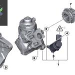 BMW E87 E90 N47 177 LİK ÇIKMA YAKIT POMPASI 13518577643 8577643