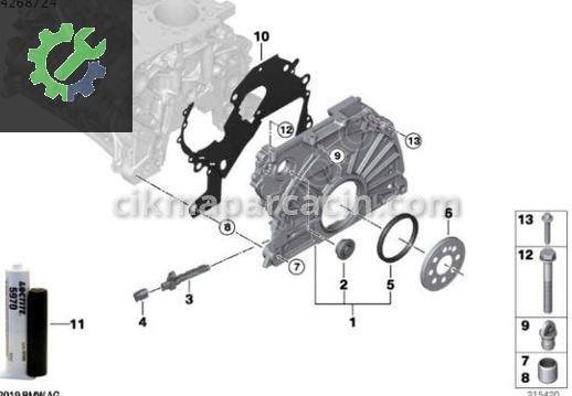 BMW 3 Serisi Motor Kapağı çıkma parça