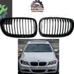BMW E90 LCİ ÖN PANJUR IZGARA MAT SİYAH 2008 2009 2010 2011