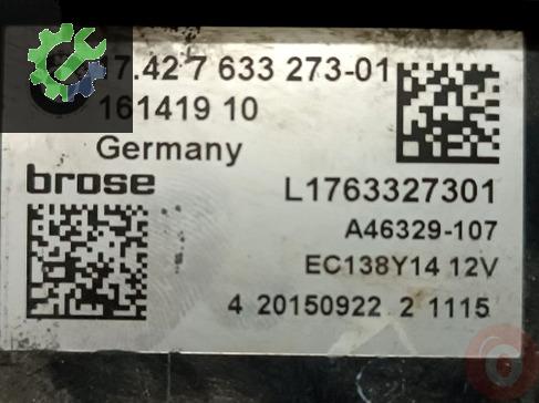 BMW 5 Serisi Fan Çerçevesi 7633273 çıkma parça