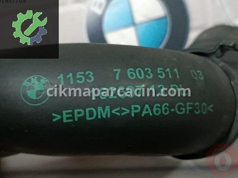 BMW 5 Serisi Radyatör Hortumu 7603511 çıkma parça