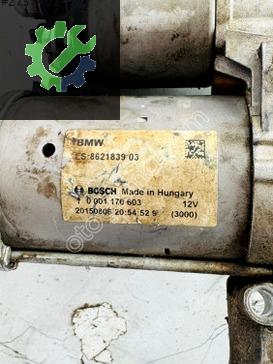 BMW 3 Serisi Marş Motoru 8621839 çıkma parça