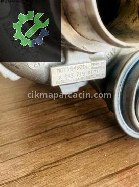 BMW 5 Serisi Turbo 7643719 çıkma parça