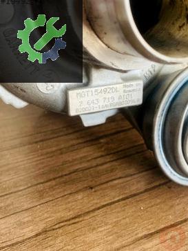 BMW 5 Serisi Turbo 7643719 çıkma parça