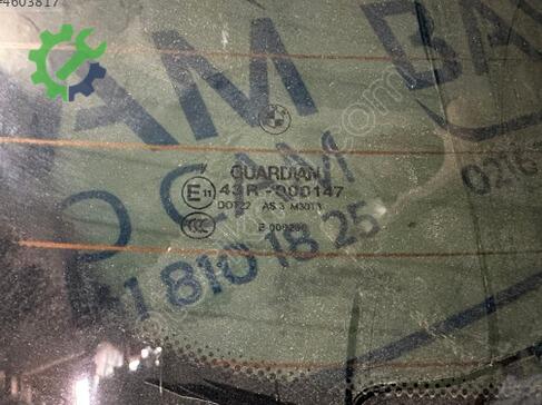 BMW 3 Serisi Arka Cam çıkma parça