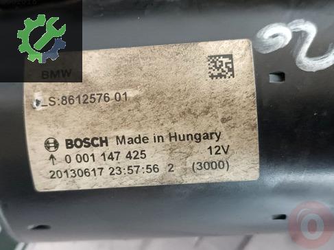 BMW 5 Serisi Marş Motoru 8612576 çıkma parça
