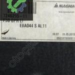 BMW F30 ÇIKMA SAĞ SOL BAGAJ DÖŞEMESİ 7246296 7246295