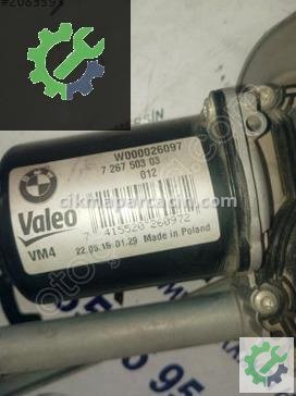 BMW 3 Serisi Silecek Motoru 7268488 çıkma parça