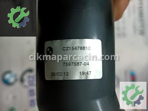 BMW 5 Serisi Turbo Hortumu 7597587 çıkma parça