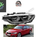 BMW F30 LCI ÖN FAR SAĞ SOL LEDLİ XENONLU SİYAH DETAY 2015-2018