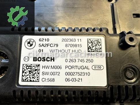 BMW 3 Serisi Head Up Display 8709815 çıkma parça