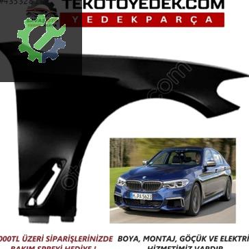 BMW 5 Serisi Çamurluk çıkma parça