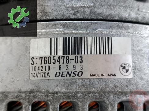 BMW 5 Serisi Şarj Dinamosu 7605478 çıkma parça