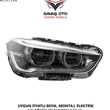 BMW X1 Sol Ön Far çıkma parça