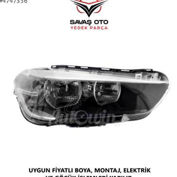BMW X1 Sol Ön Far çıkma parça