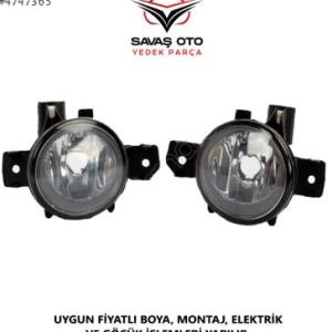 BMW X3 E83 ÖN SİS FARI SAĞ SOL 2006 2007 2008 2009 2010 / TAİWAN