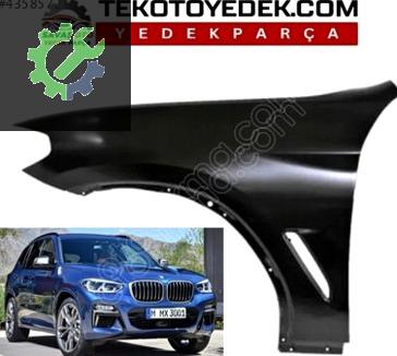BMW X3 Çamurluk çıkma parça