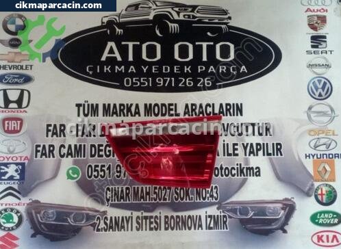 BMW X3 Sol İç Stop çıkma parça