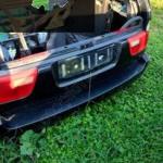 BMW X5 02/07 MODEL BAĞAJ KAPAĞI VE ARKA TAMPON SİYAH RENK