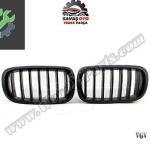 BMW X5 X6 F15 F16 ÖN PANJUR IZGARA MAT SİYAH 2014+