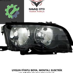 BMW3 E46 ÖN FAR EL.MOTOR.COUPE SAĞ SOL 2001 2002 2003 2004 TAİWAN