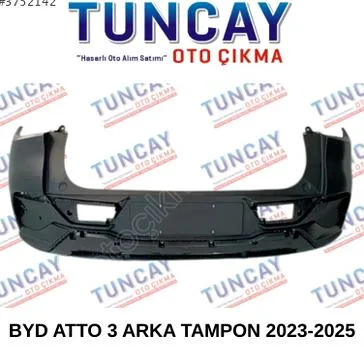 BYD Atto 3 Arka Tampon çıkma parça