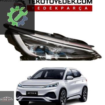 BYD Atto 3 Sağ Ön Far çıkma parça