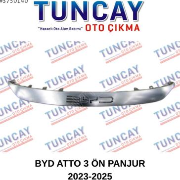BYD Atto 3 Panjur çıkma parça
