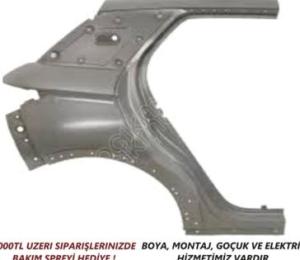 BYD DOLPHIN ARKA ÇAMURLUK SAĞ SOL 2022 VE ÜZERİ / KAMPANYA