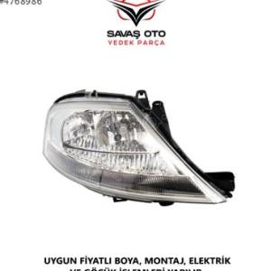 C3 ÖN FAR EL.MOTORLU SAĞ SOL 2002 2003 2004 2005 VE ÜZERİ /TAİWAN