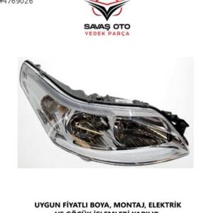 C4 ÖN FAR EL.MOTOR.SAĞ SOL 2003 2004 2005 2006 VE ÜZERİ / TAİWAN