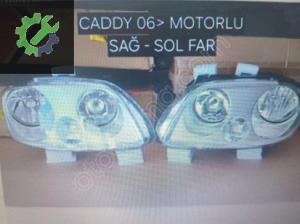 CADDY 2006 MOTORLU SAĞ SOL FAR (2. Adet)