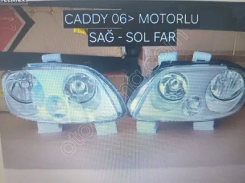 Volkswagen Caddy Sol Ön Far çıkma parça