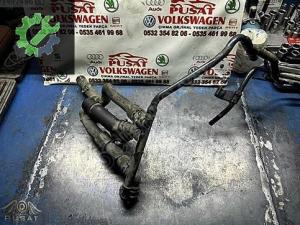 CADDY 2.0TDİ DTR ÇIKMA ORJİNAL SU BORULARI 3Q0122058E