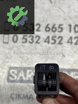 Volkswagen Golf Far Ayar Düğmesi 1J0941333A çıkma parça