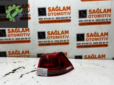 Volkswagen Golf Sağ Arka Stop çıkma parça
