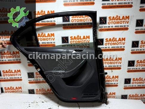 Volkswagen Jetta Sol Arka Kapı 11-18 çıkma parça
