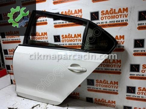 Volkswagen Jetta Sol Arka Kapı 11-18 çıkma parça