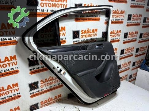 Volkswagen Jetta Sol Arka Kapı 11-18 çıkma parça