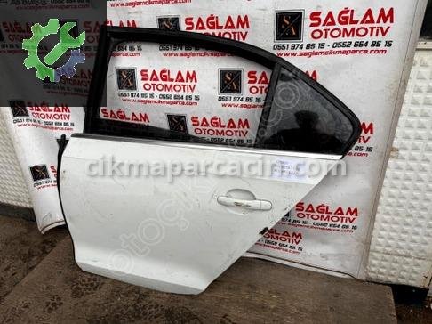 Volkswagen Jetta Sol Arka Kapı 11-18 çıkma parça