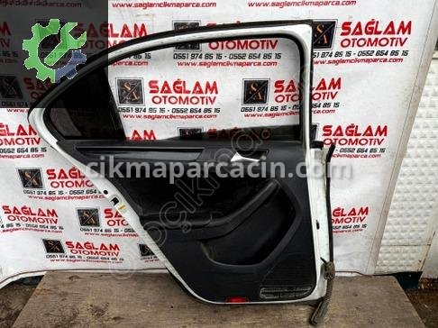 Volkswagen Jetta Sol Arka Kapı 11-18 çıkma parça