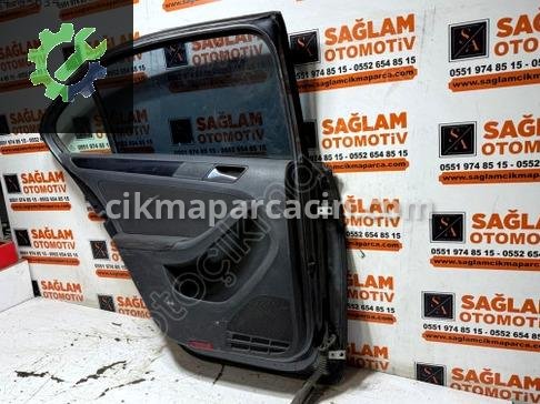 Volkswagen Jetta Sol Arka Kapı 5C6833055 çıkma parça